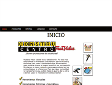 Tablet Screenshot of construcentro.es